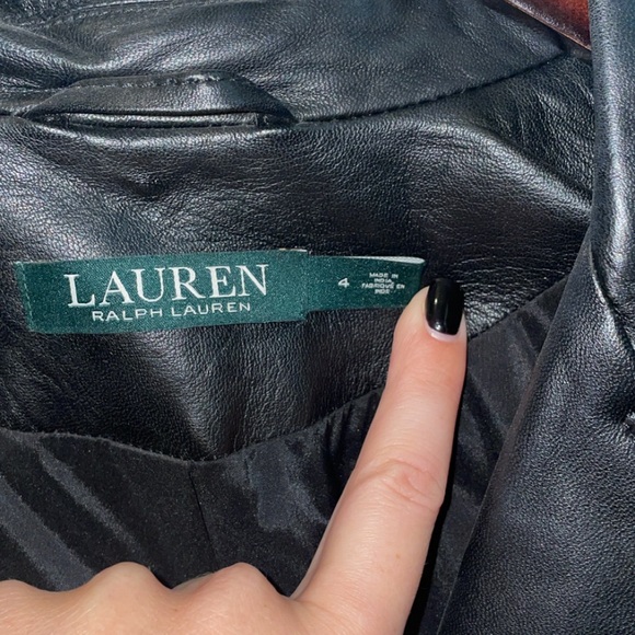 Ralph Lauren Leather Jacket - Picture 7 of 13